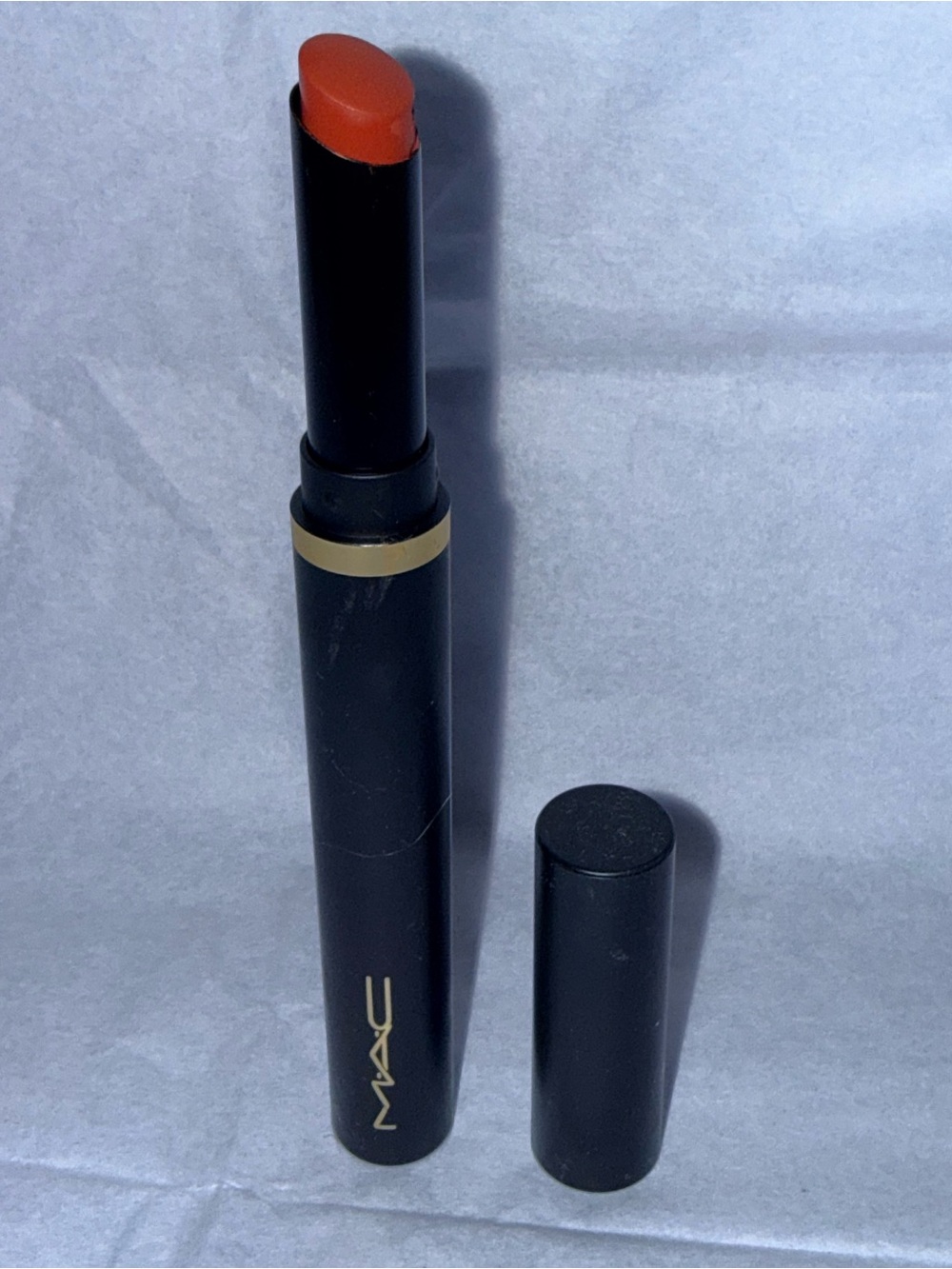 MAC Cosmetics Orange Slim Lipstick Stick - Vibrant Cinnamon shade